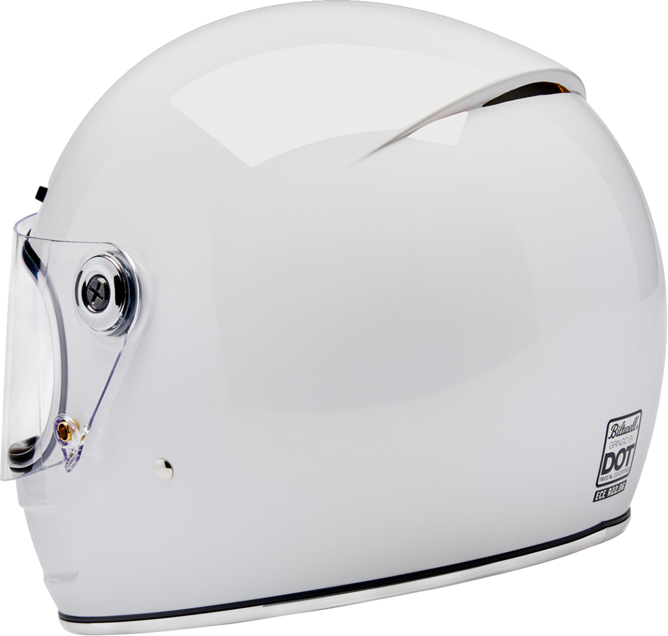 CASCO INTEGRAL BILTWELL GRINGO SV BLANCO BRILLANTE