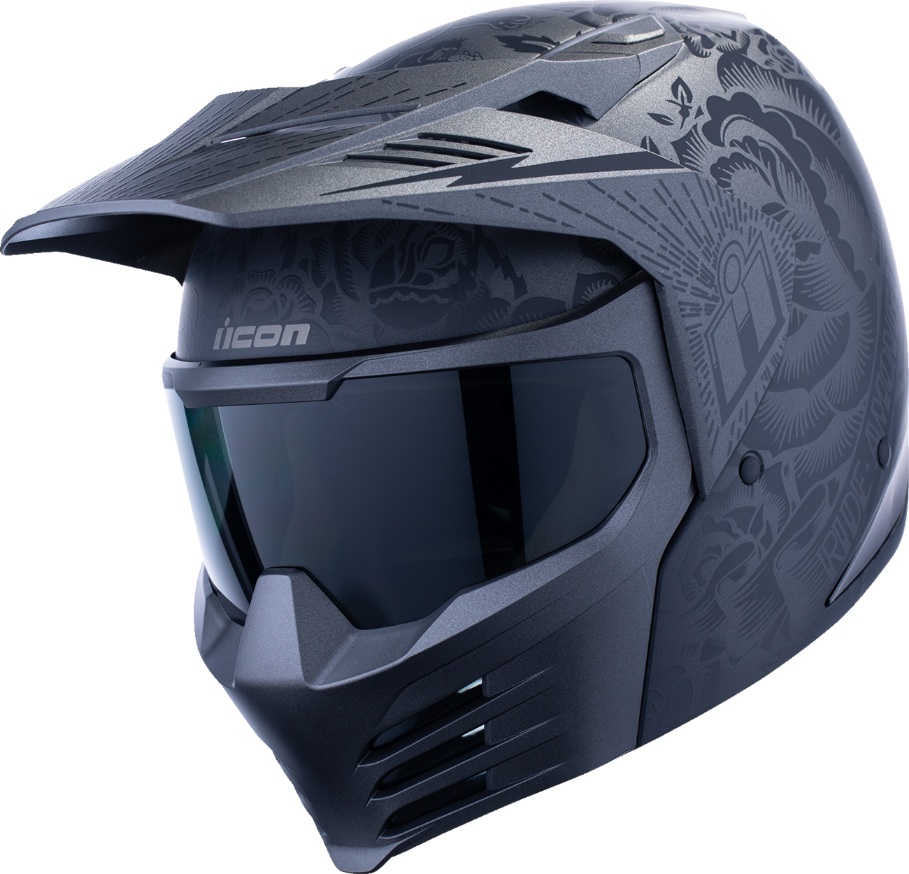 CASCO ICON ELSINORE DARKGARD NEGRO