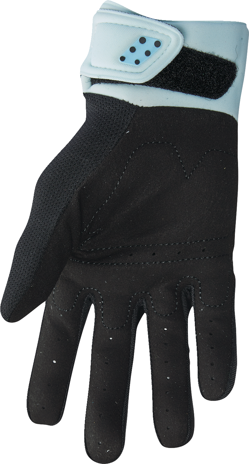 GUANTES THOR SPECTRUM PARA DAMA NEGRO/MENTA
