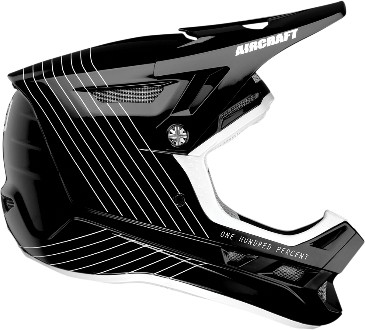 CASCO INTEGRAL 100% AIRCRAFT SILO NEGRO