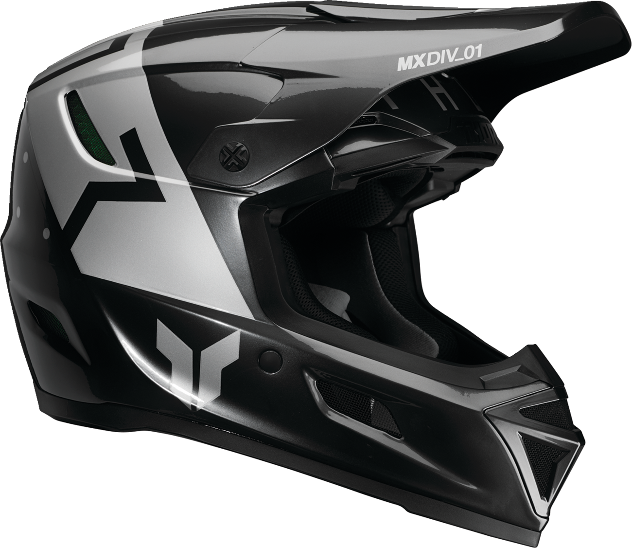 CASCO INTEGRAL THOR REFLEX SPORT ROGUE CROMO/PLATA