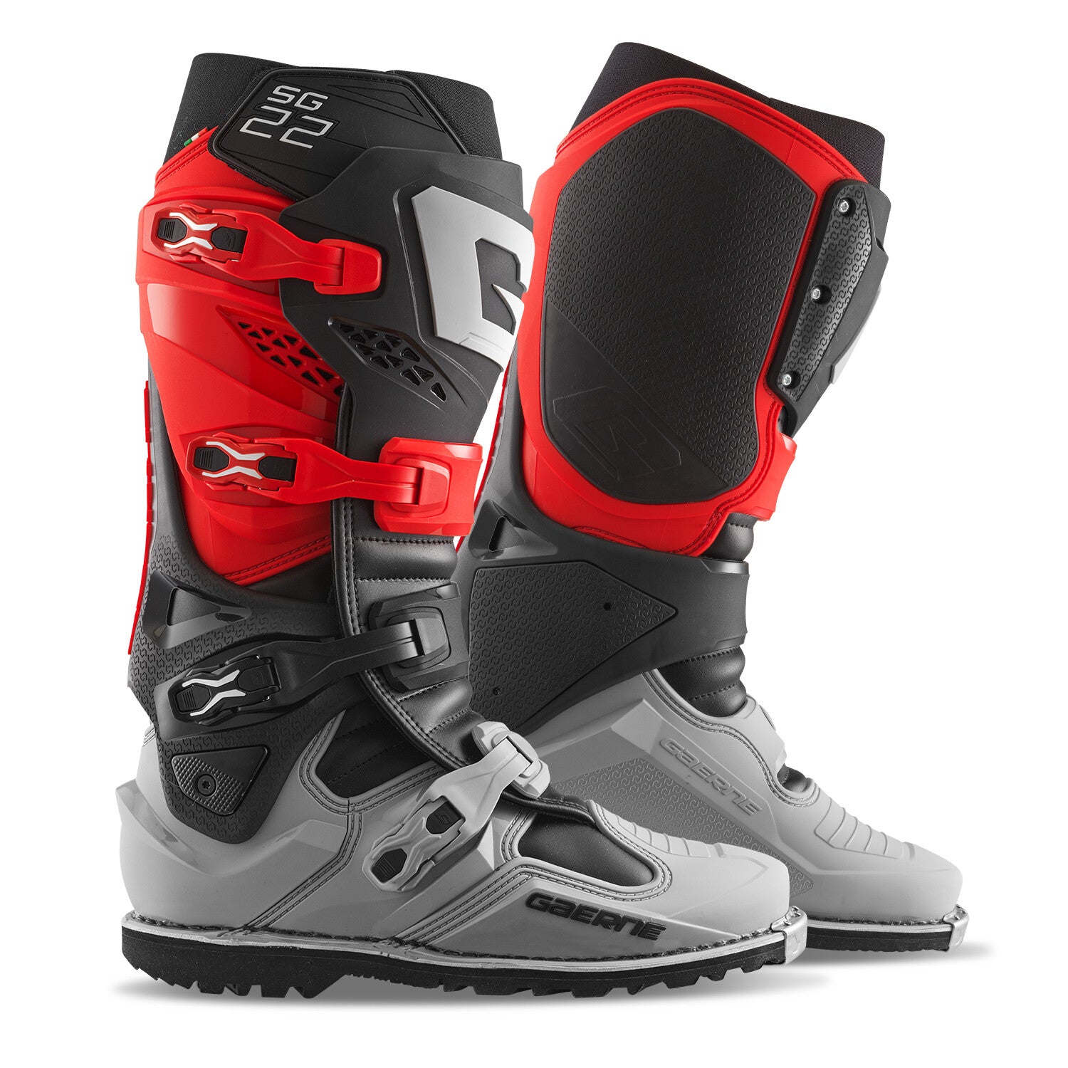 BOTAS ENDURO GAERNE SG22 GORE-TEX ROJO/NEGRO/GRIS