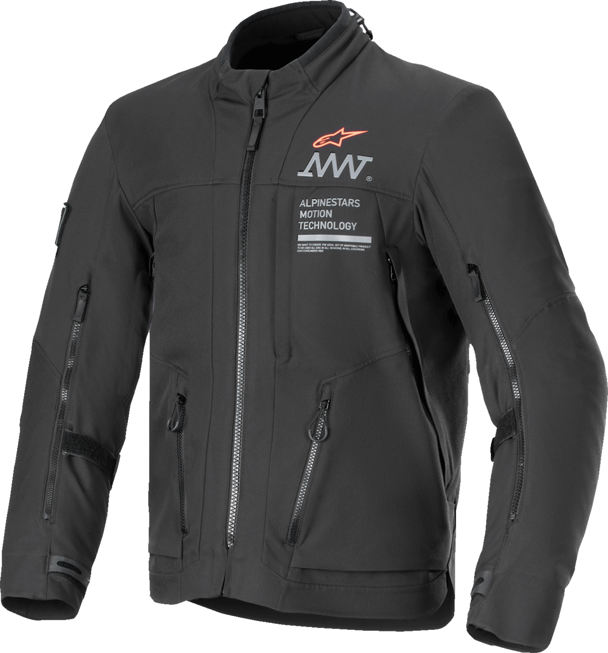 CHAQUETA ALPINESTARS AMT-8 STRETCH DRYSTAR XF NEGRO