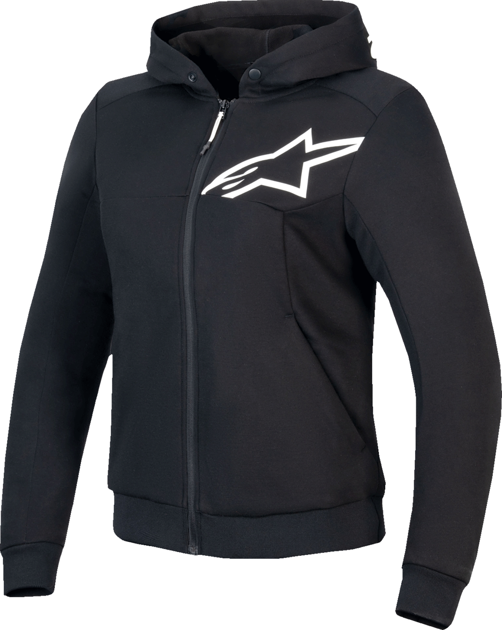 CHAQUETA ALPINESTARS STELLA CHROME V2 NEGRO/BLANCO PARA DAMA