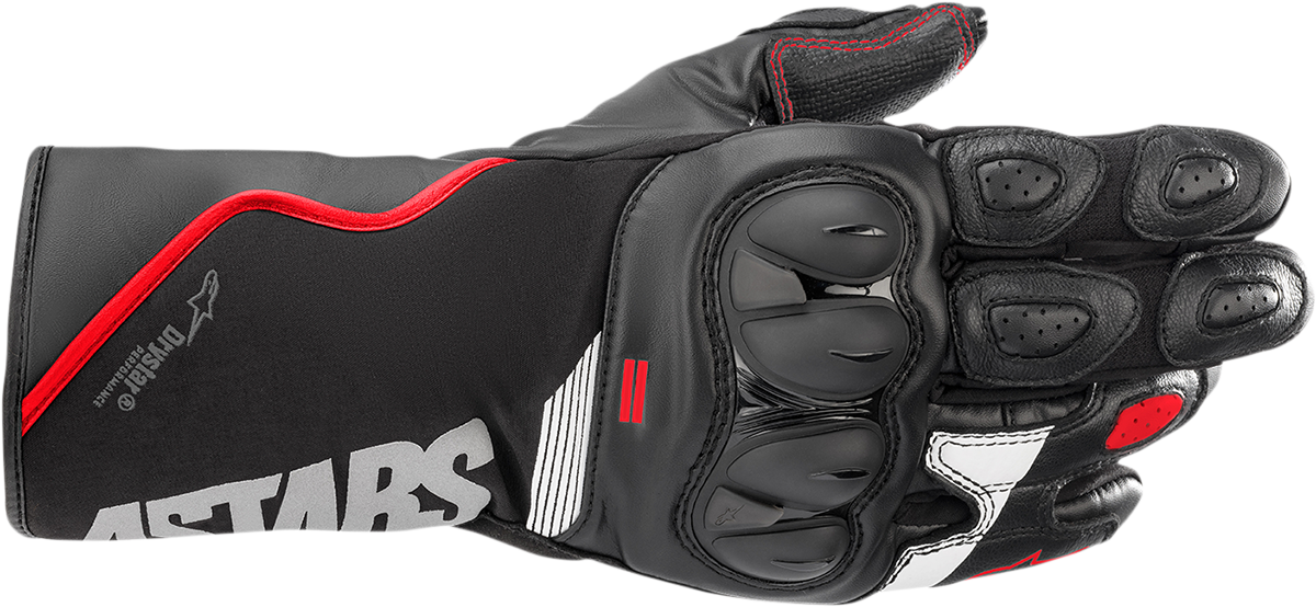 GUANTES ALPINESTARS SP-365 DRYSTAR NEGRO/ROJO/BLANCO