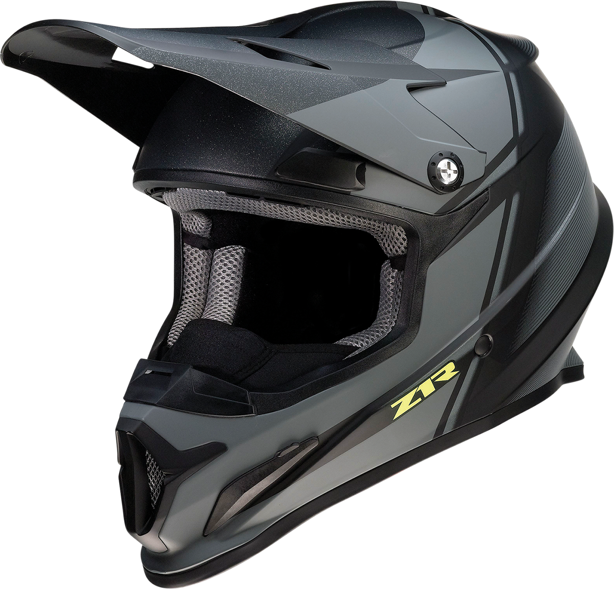 CASCO Z1R RISE CAMBIO NEGRO ALTO-VISIBILIDAD