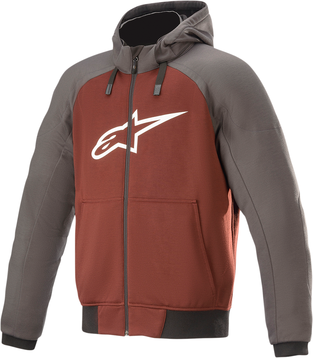 BUZO ALPINESTARS CHROME G/BU HOODIE