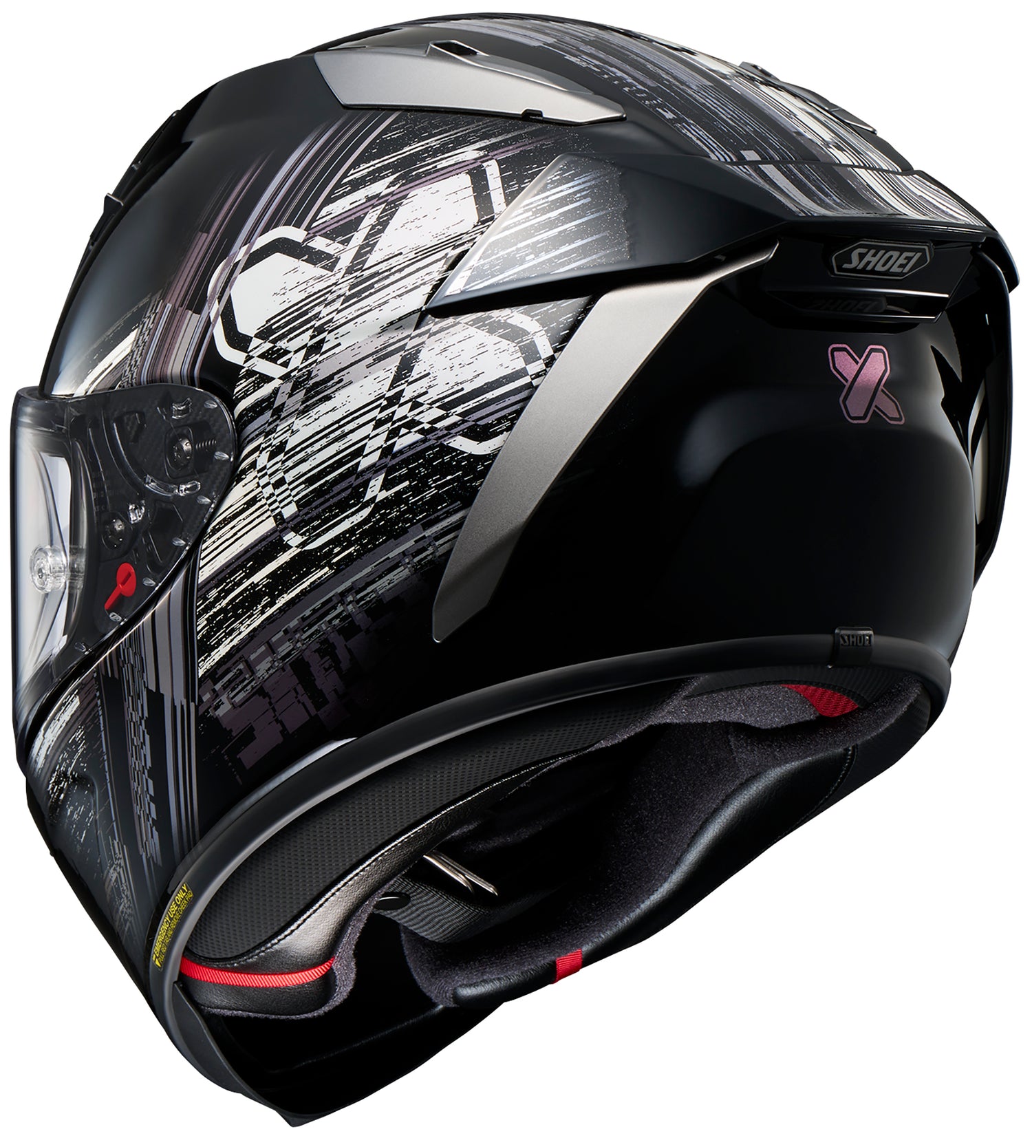 CASCO INTEGRAL SHOEI X-15 CROSS LOGO TC-5