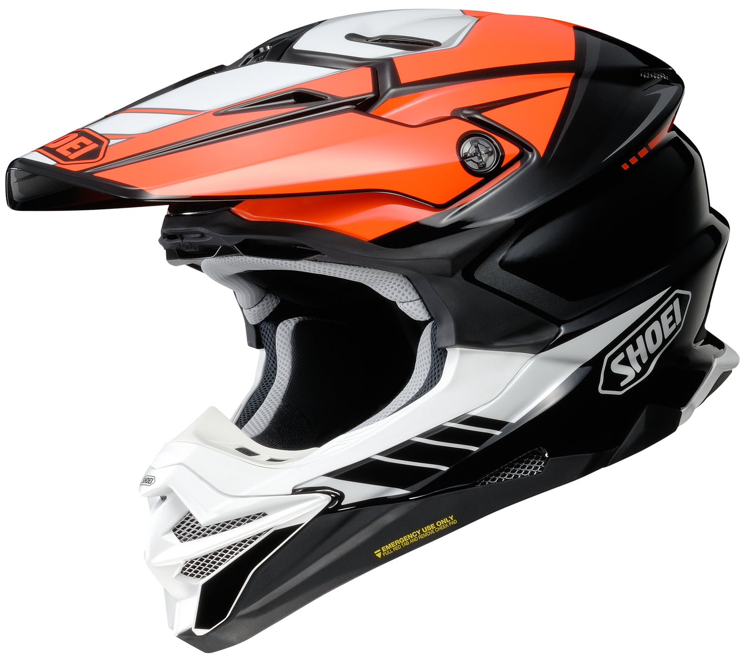 CASCO MOTOCROSS SHOEI VFX-EVO JAMMER NARANJA