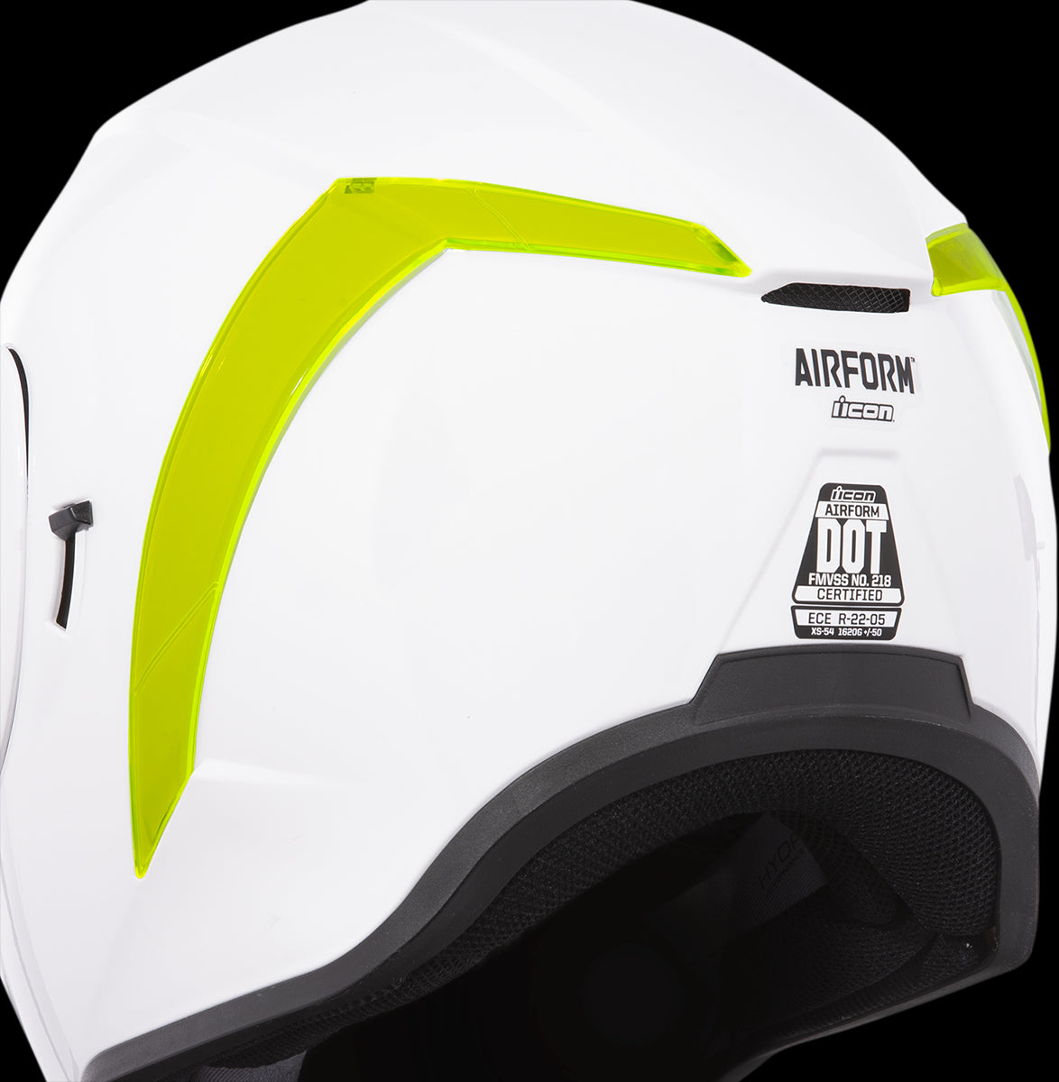 ICON AIRFORM REAR SPOILR  DYGLO  VERDE