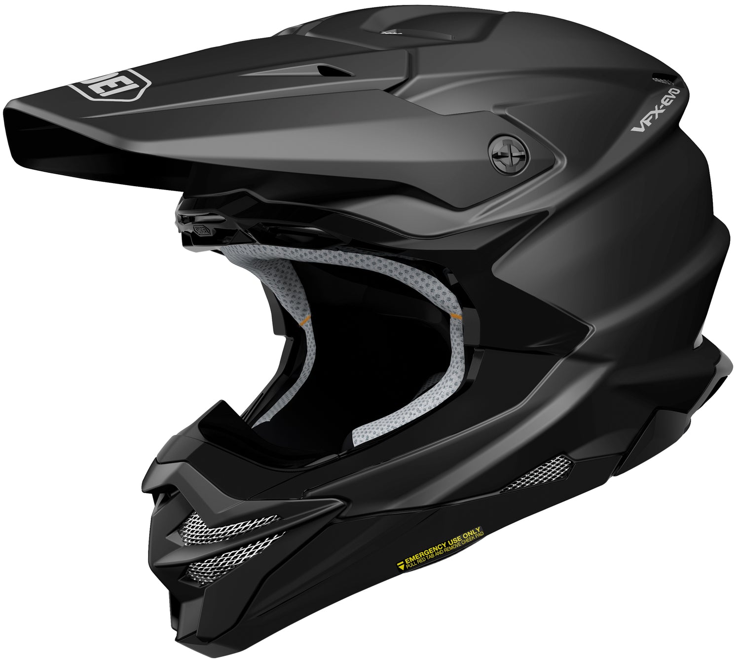 CASCO MOTOCROSS SHOEI VFX EVO NEGRO MATE