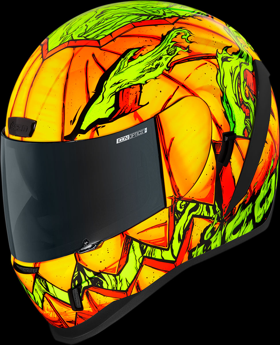 CASCO ICON AIRFORM TRICK OR STREET  NARANJADO