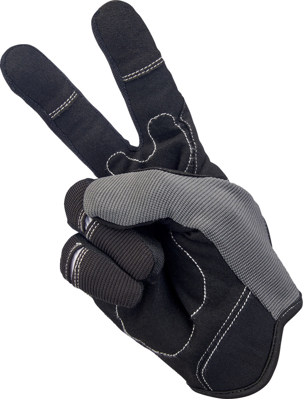 GUANTES BILTWELL MOTO GRIS/NEGRO