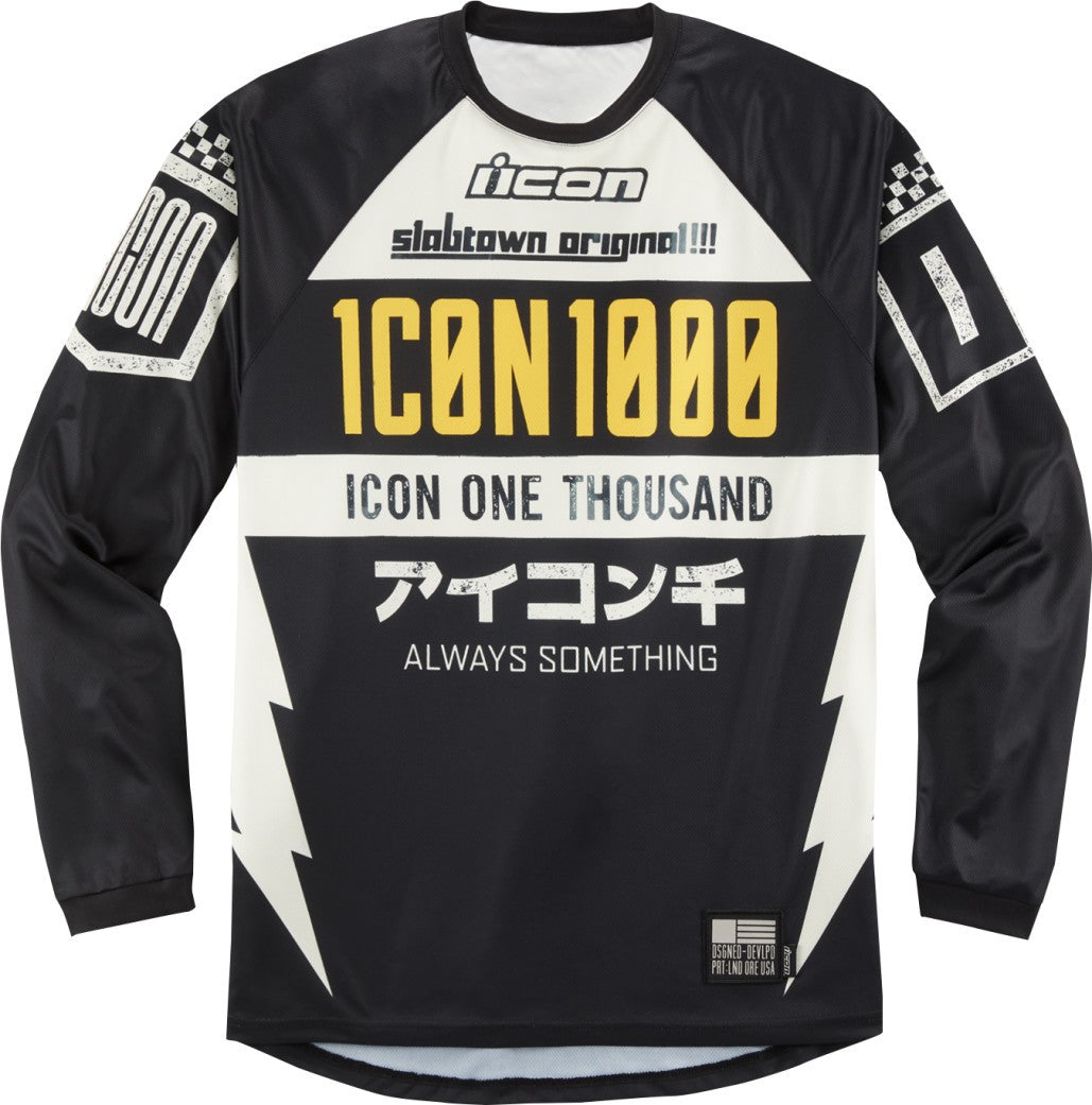 JERSEY ICON   SLABTOWN  NEGRO