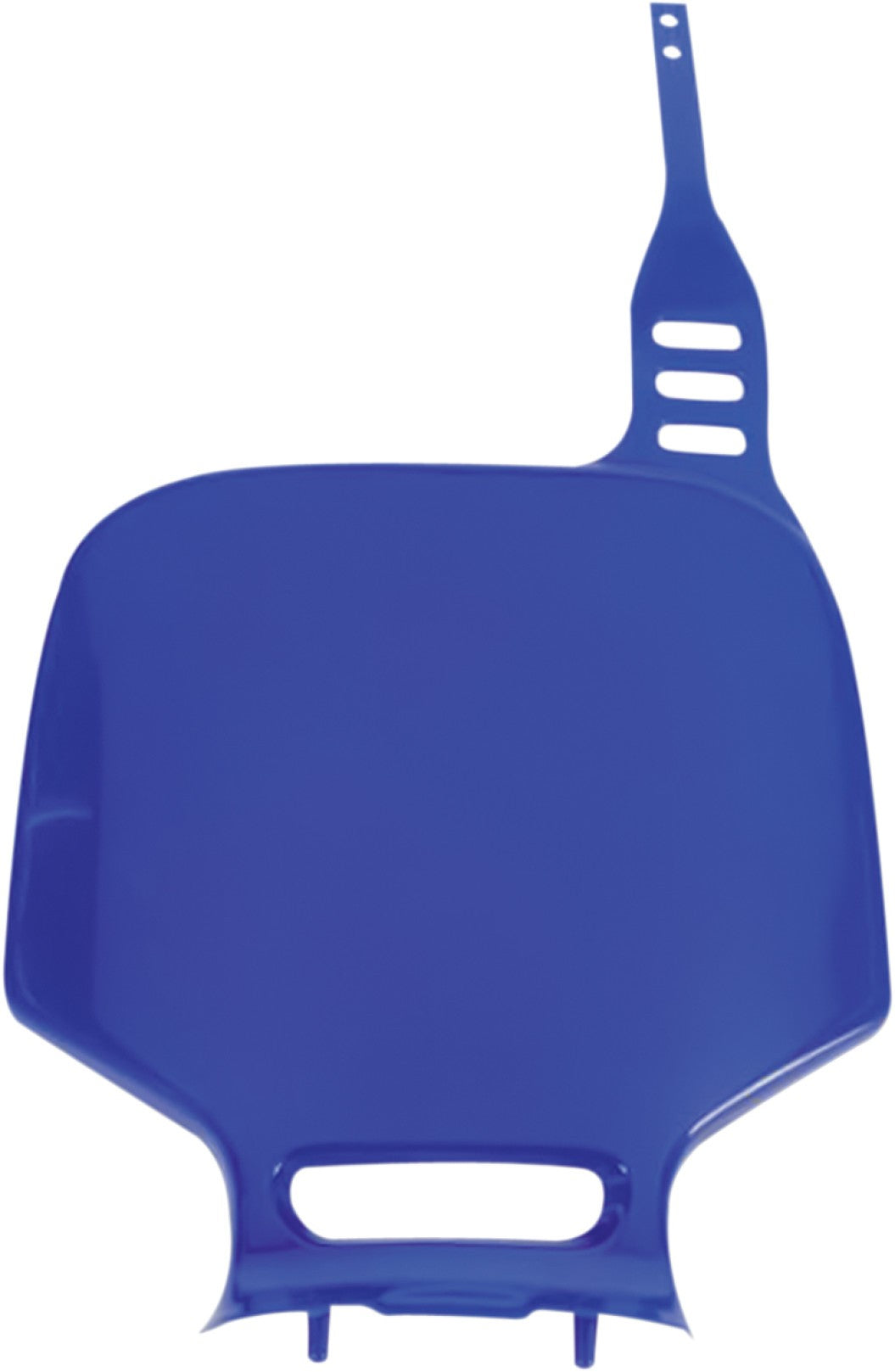 NUMERO DE PLACA UFO YZ  AZUL ESPEJO