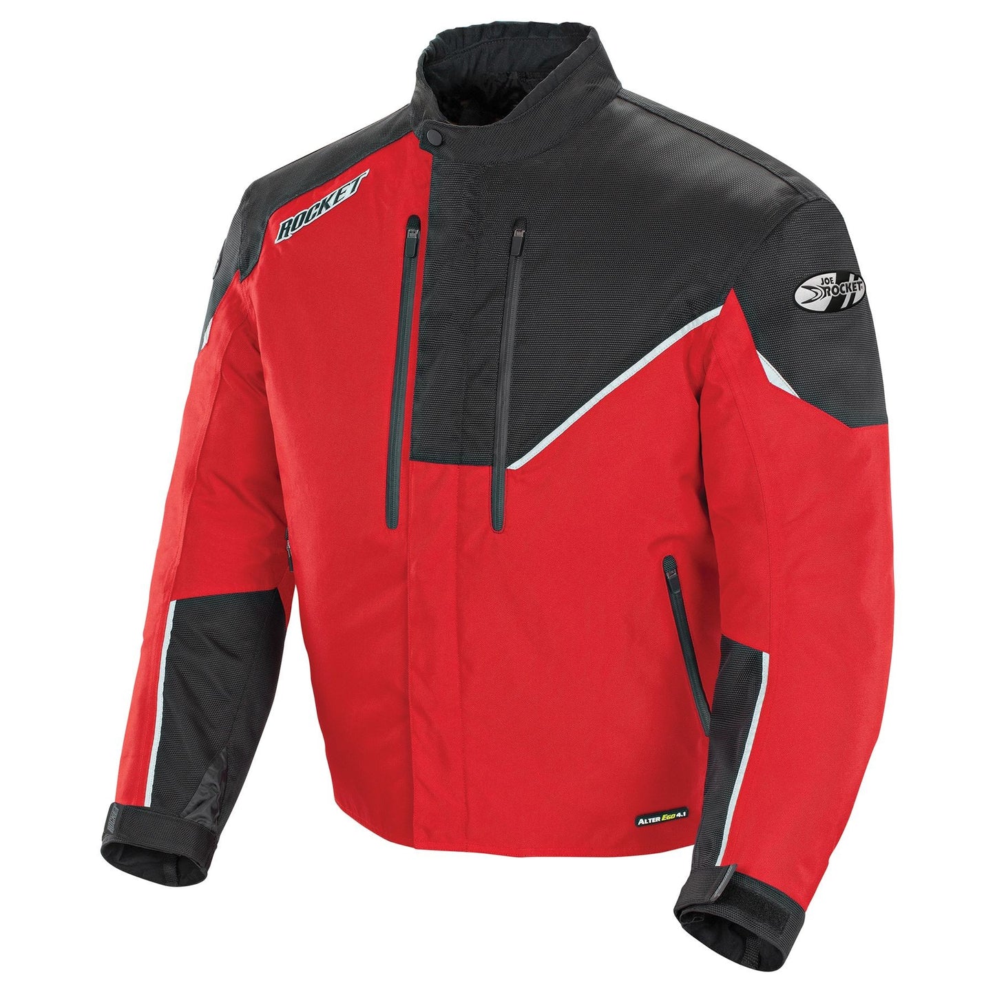CHAQUETA JOE ROCKET ALTER EGO 4.1 ROJO/NEGRO