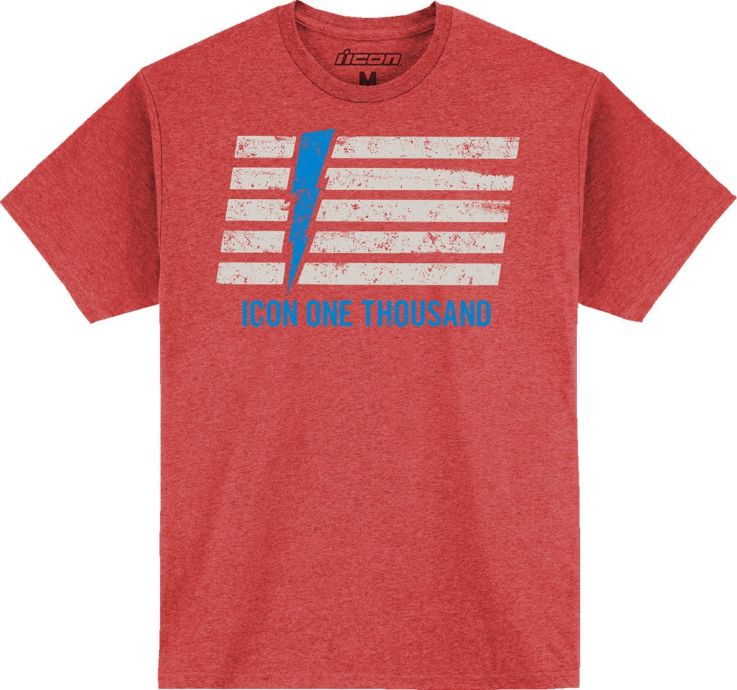 CAMISETA ICON  INVASION STRIPE ROJO
