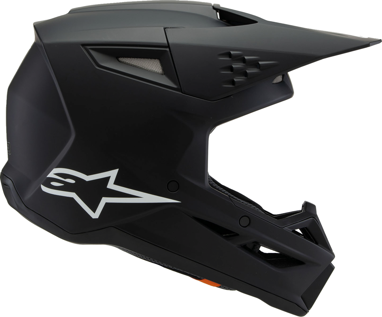CASCO INTEGRAL ALPINESTARS SM3 SOLID NEGRO MATE PARA NIÑO