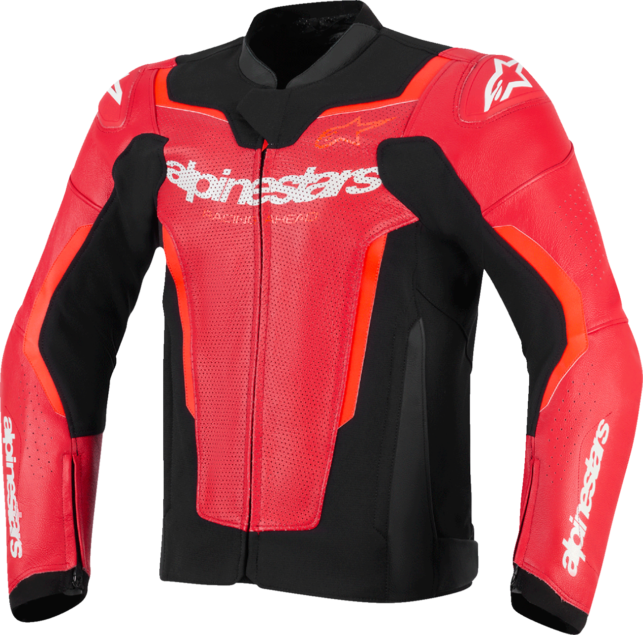 CHAQUETA DE CUERO ALPINESTARS GP FORCE AIRFLOW ROJA