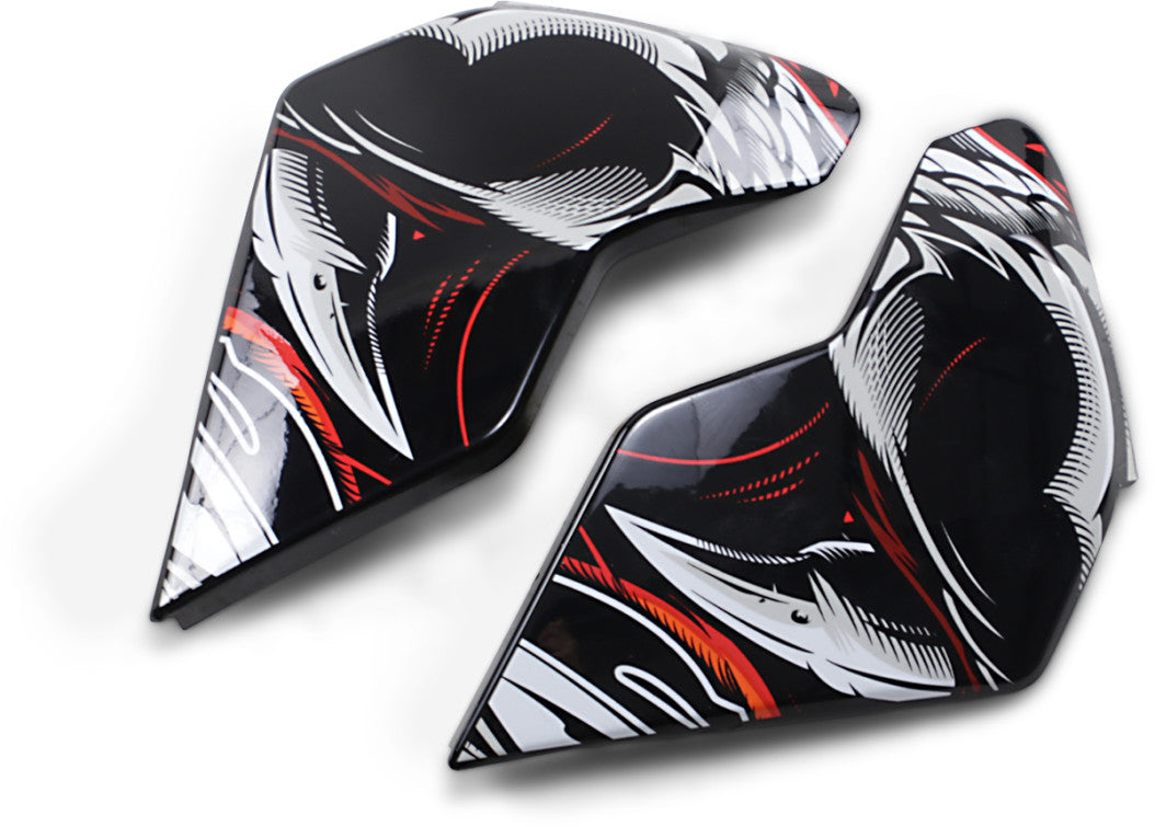 PLACA LATERAL CASCO ICON AIRFLITE TRUMBULL NARANJA