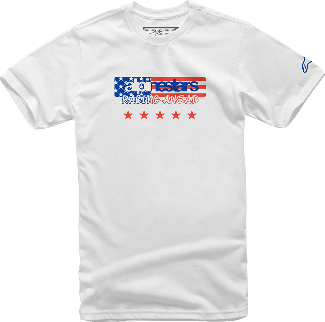 CAMISETA ALPINESTARS USA AGAIN BLANCO