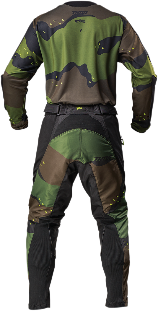 PANTALÓN THOR SECTOR TRN CAMUFLAJE VERDE