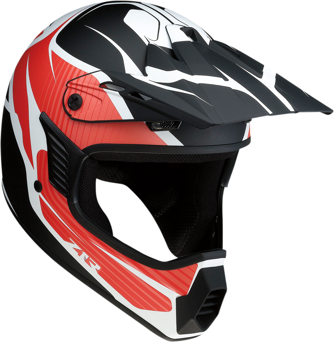 CASCO INFANTIL Z1R RISE FLAME ROJO