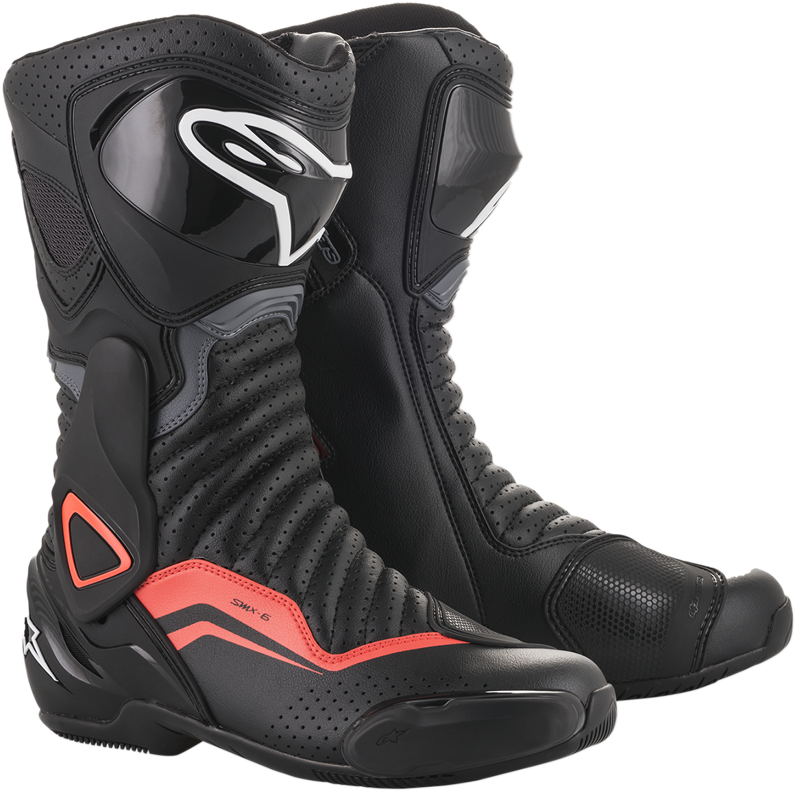 BOTAS ALPINESTARS SMX-6V2 VENTILADAS NEGRO/GRIS/ROJO