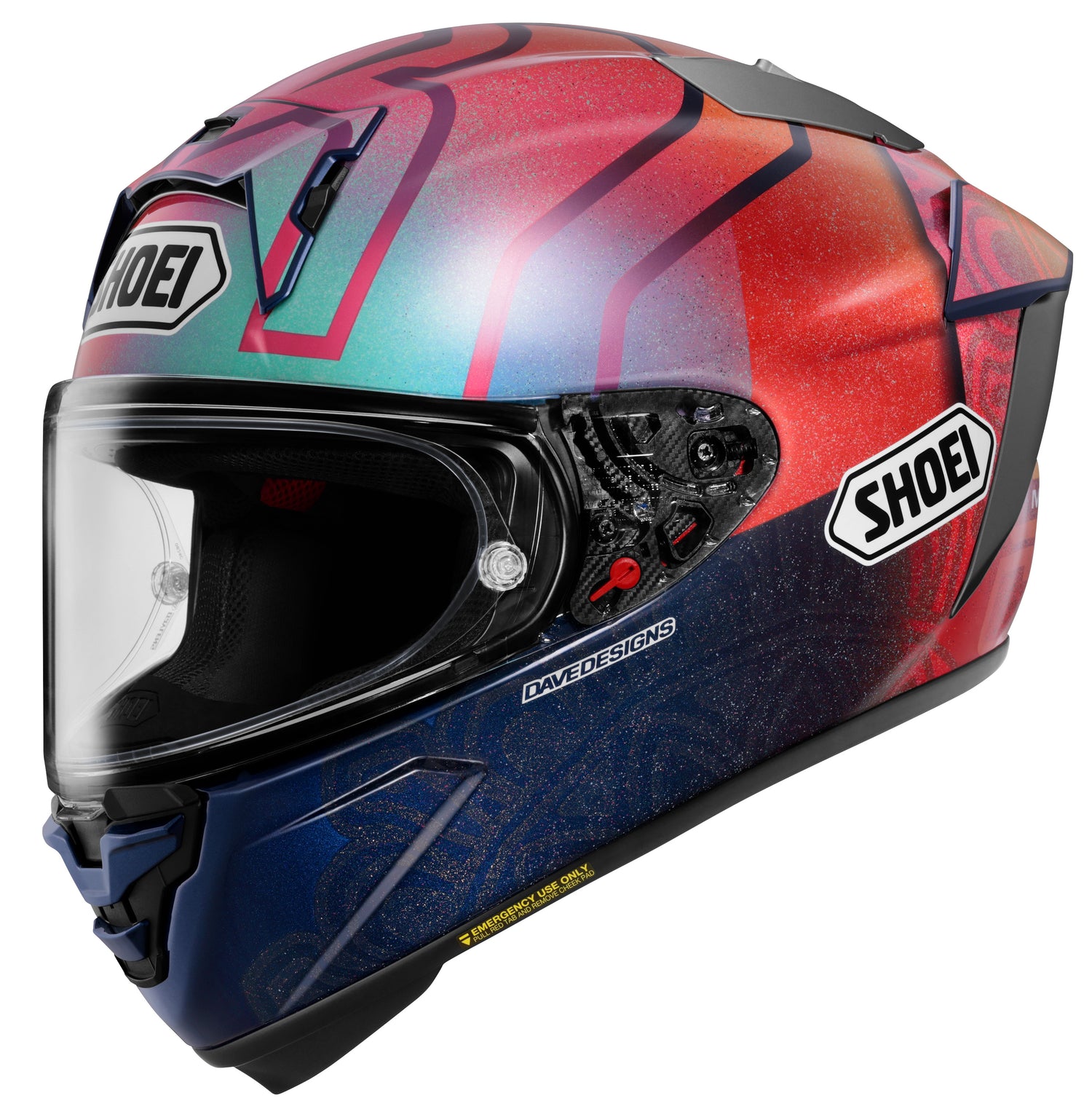 CASCO INTEGRAL SHOEI X-15 MARQUEZ HOLI TC-1