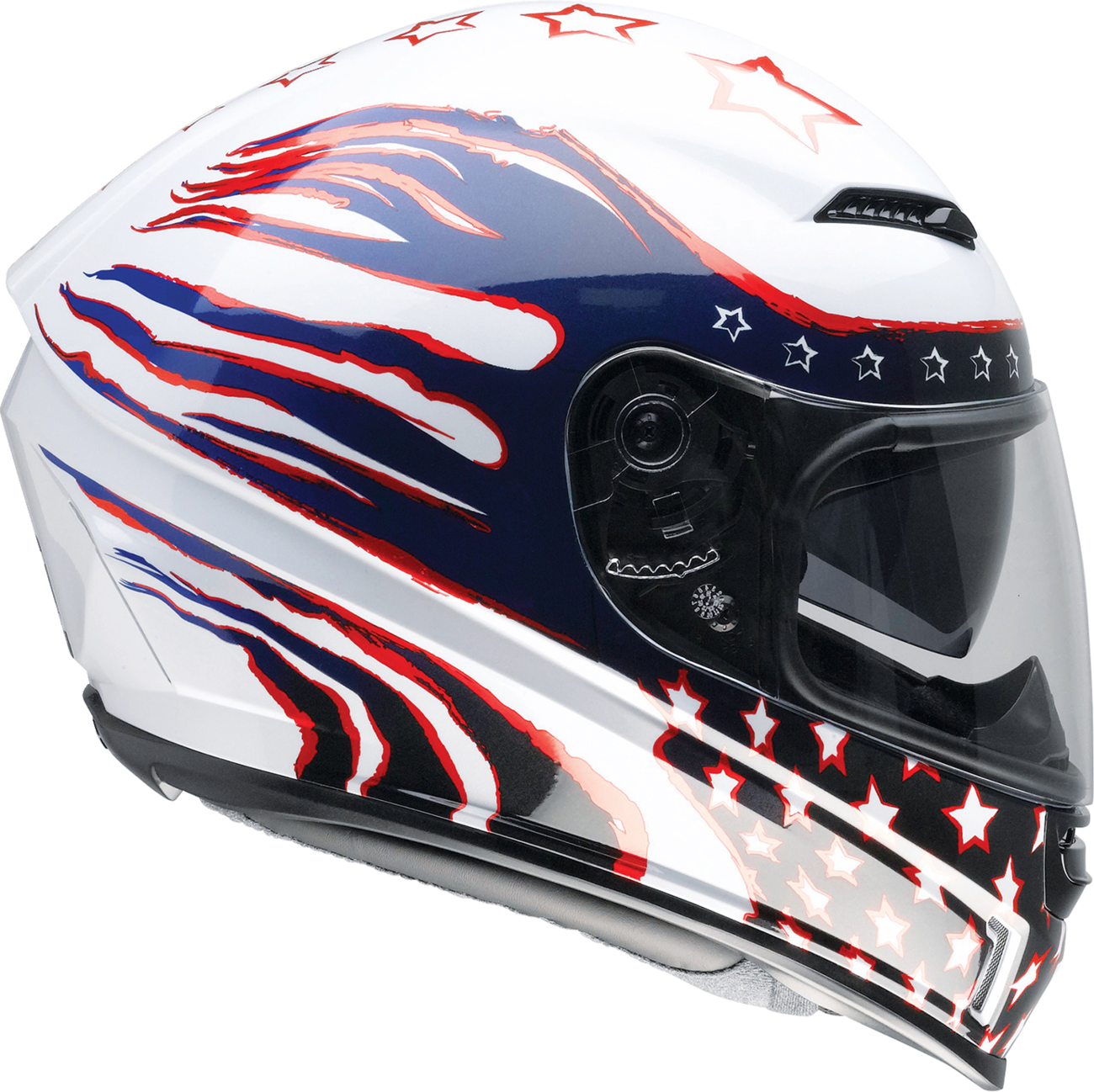 CASCO INTEGRAL Z1R JACKAL PATRIOT ROJO/BLANCO/AZUL