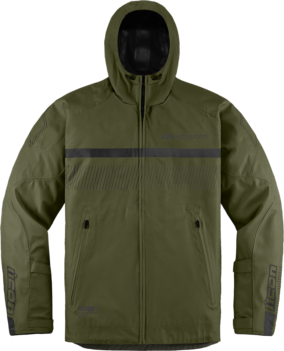 CHAQUETA ICON PDX 3   CE  OLIVE