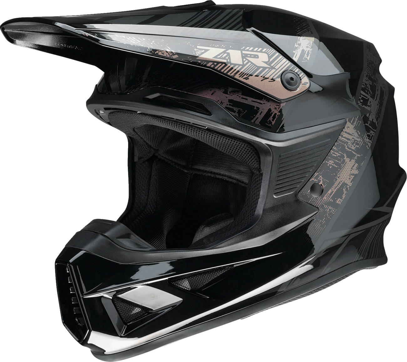 CASCO INTEGRAL Z1R F.I. FRACTAL MIPS IRIDISCENTE