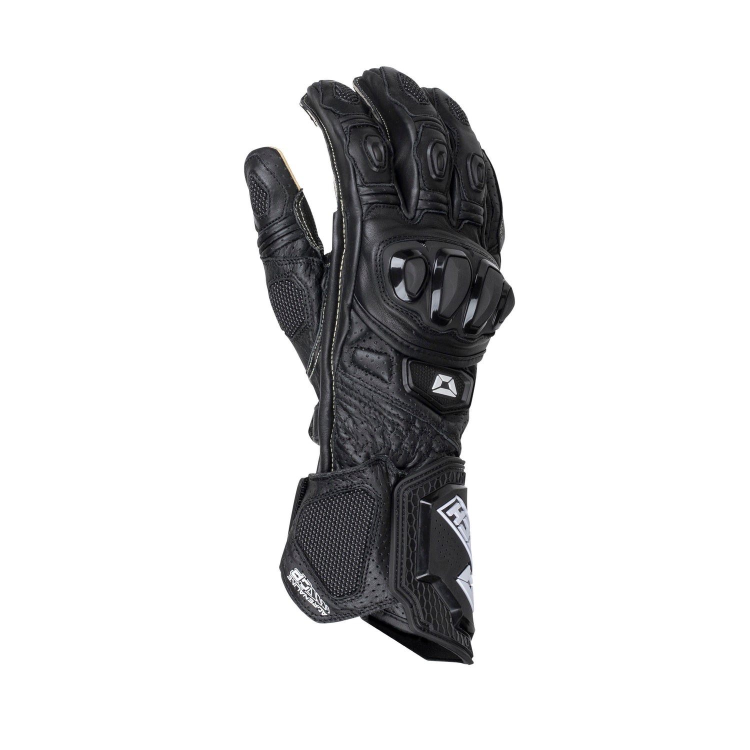 GUANTES CORTECH ADRENALINE GP NEGRO