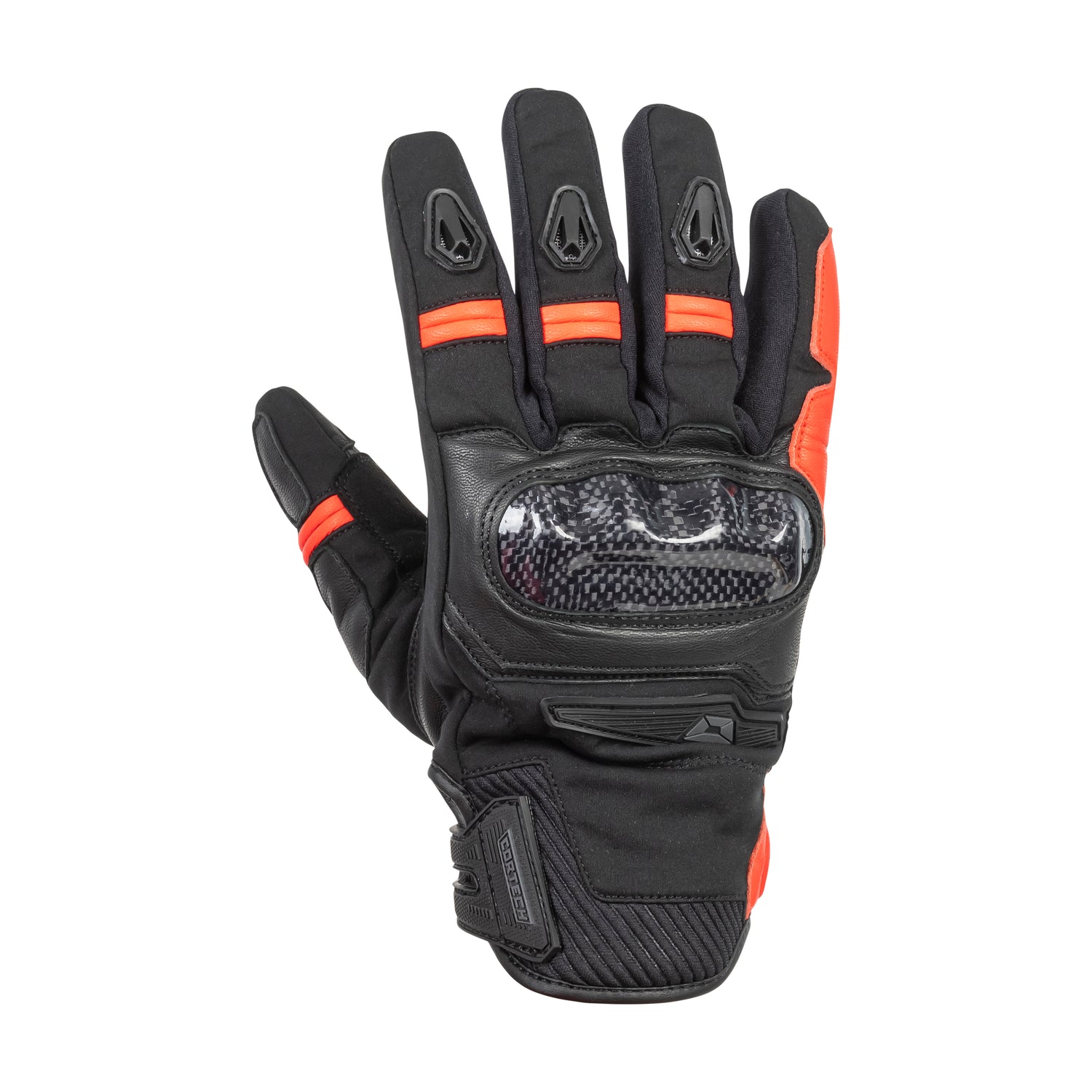 GUANTES CORTECH SUPER-SONIC NEGRO/ROJO