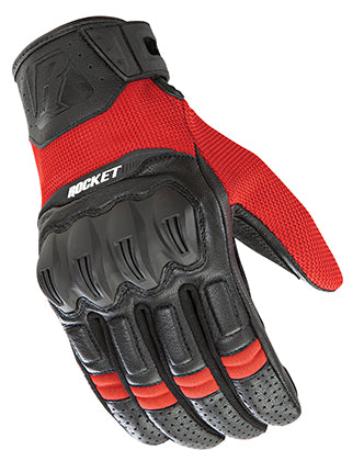 GUANTES JOE ROCKET PHOENIX 5.1 NEGRO ROJO