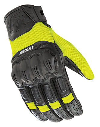GUANTES JOE ROCKET PHOENIX 5.1 HI-VIZ NEGRO