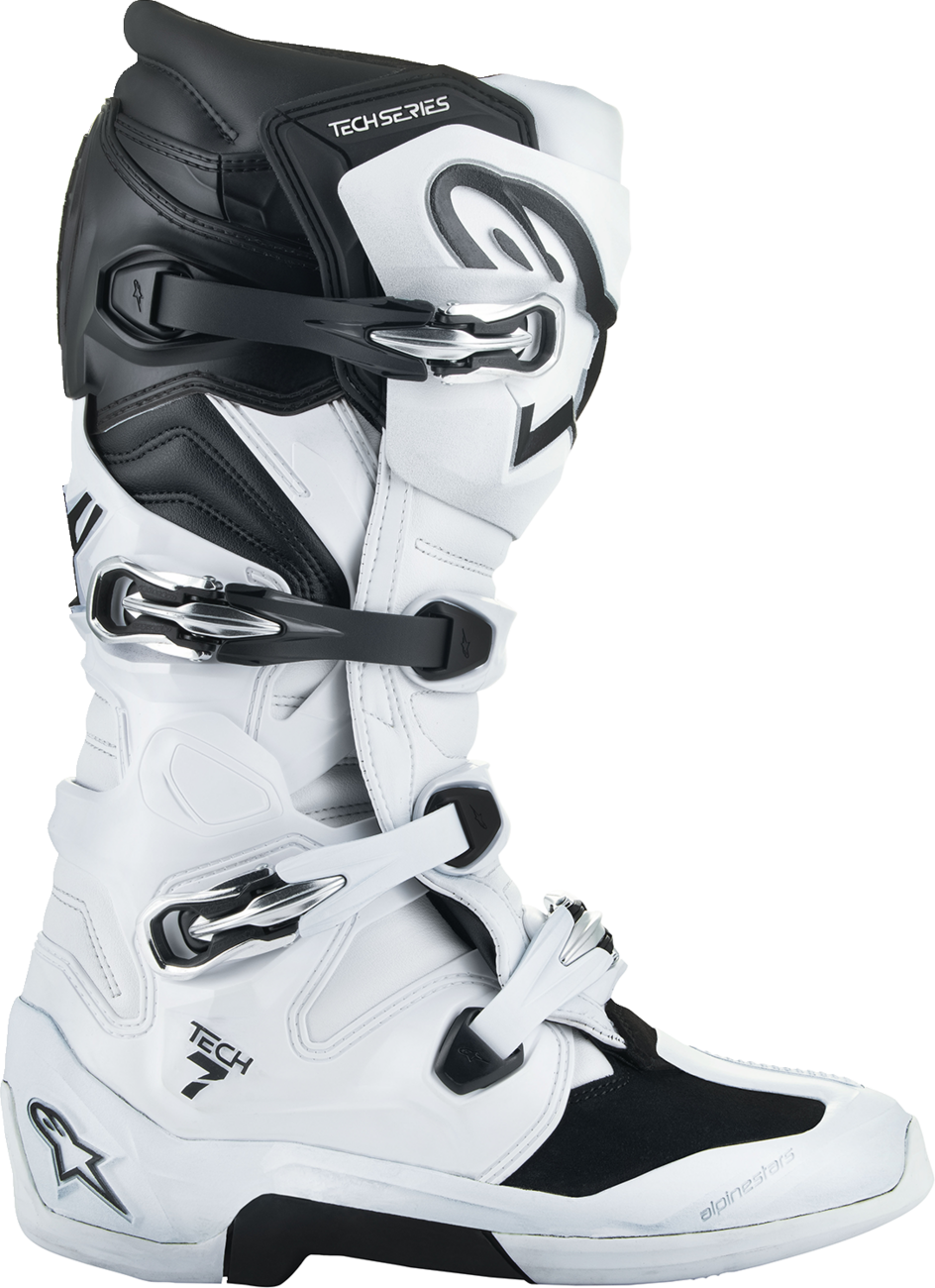 BOTAS ALPINESTARS TECH 7 BLANCO/NEGRO