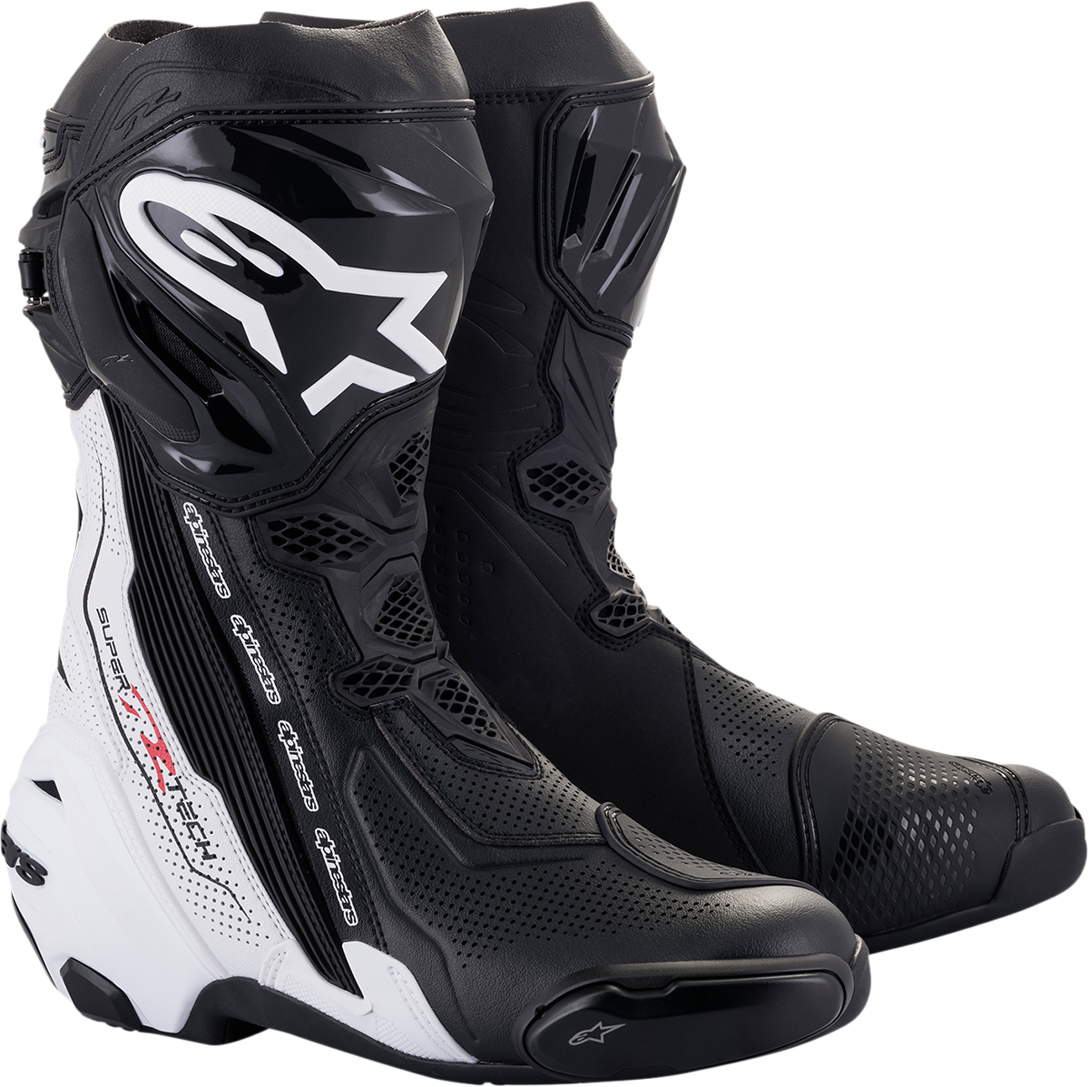 BOTAS ALPINESTARS SUPERTECH R NEGRO/BLANCO