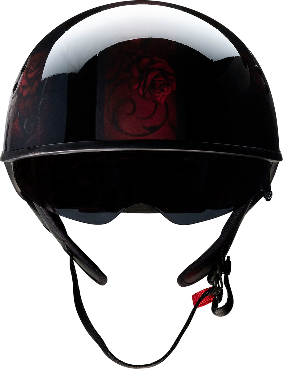 CASCO INTEGRAL Z1R VAGRANT RED CATRINA NEGRO/ROJO