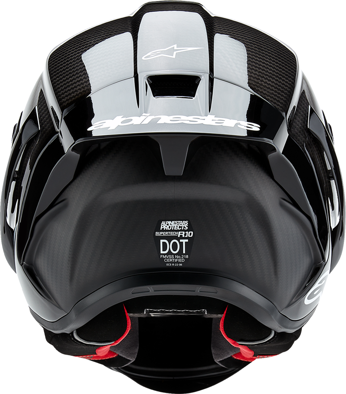 CASCO INTEGRAL ALPINESTARS SUPERTECH R10 CARBONO NEGRO MATE Y GRIS