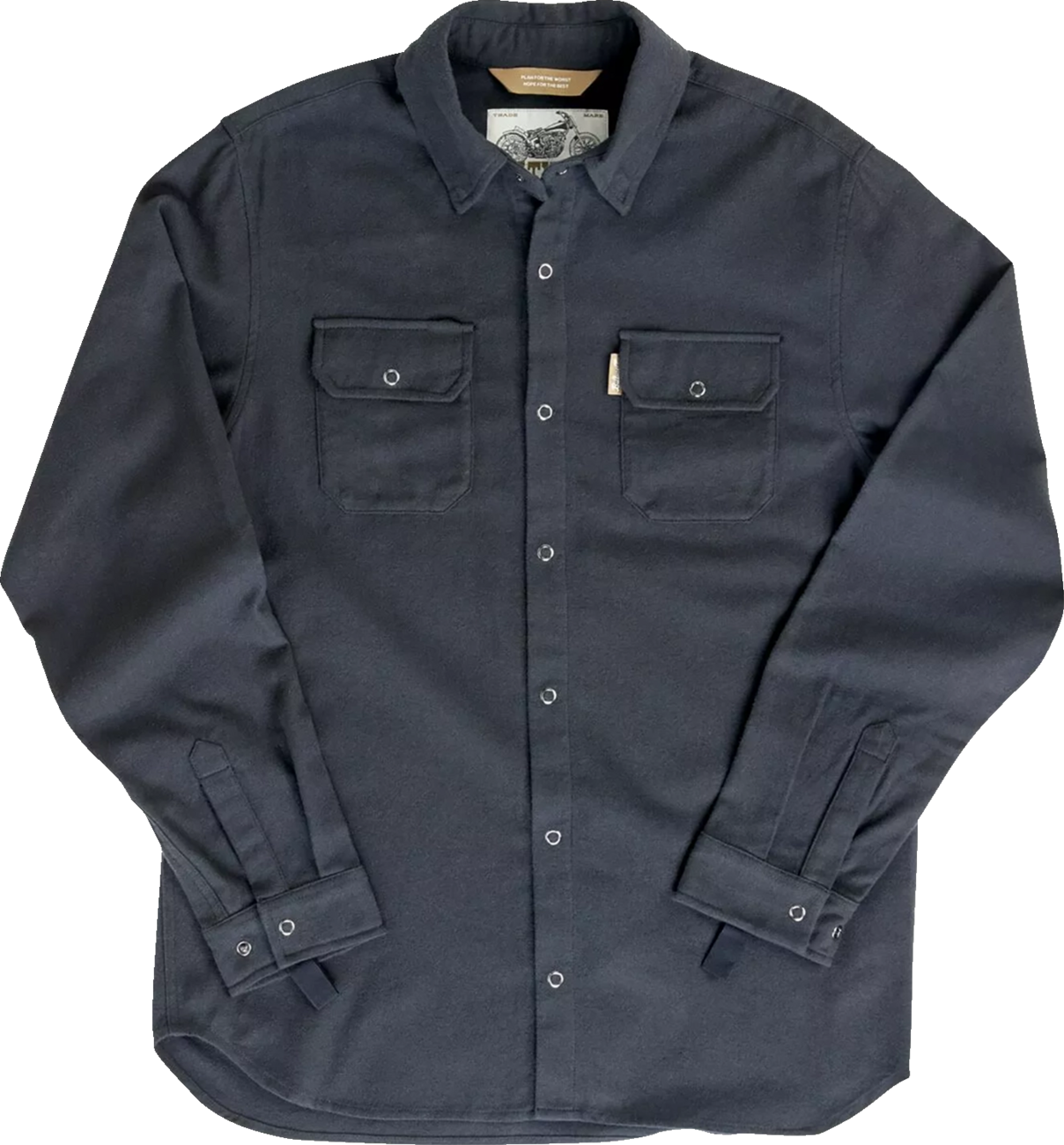 CAMISA DE FRANELA BILTWELL HI TEST NEGRO