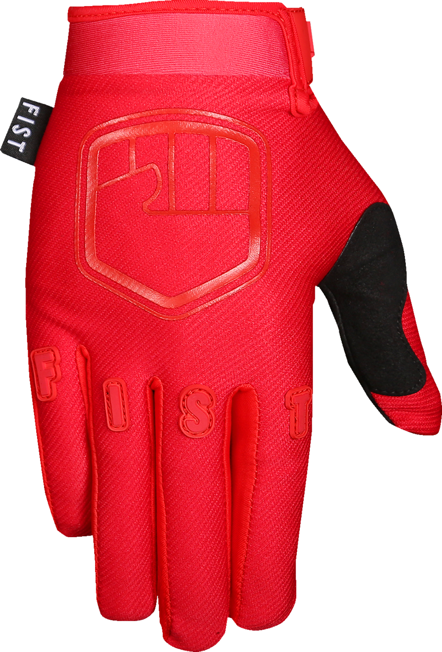 GUANTES FIST HANDWEAR YOUTH STRAPPED STOCKER ROJOS PARA NINOS