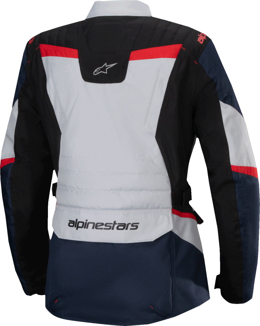 CHAQUETA IMPERMEABLE ALPINESTARS STELLA ST-1 NEGRO/NEGRO/ROJO PARA DAMA