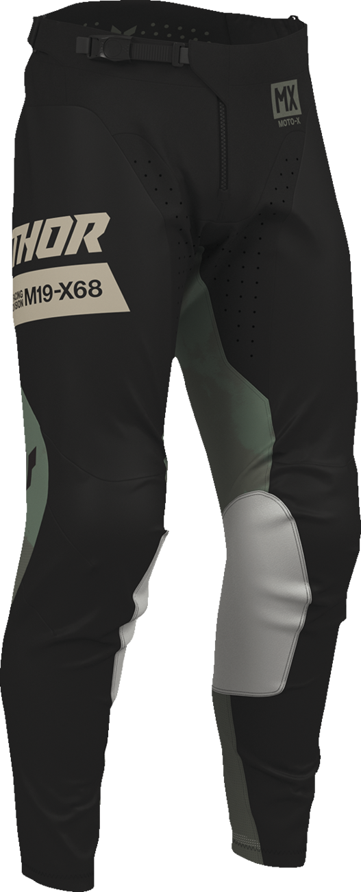 PANTALONES THOR LAUNCHMODE BLEACH NEGRO/CAMUFLAJE