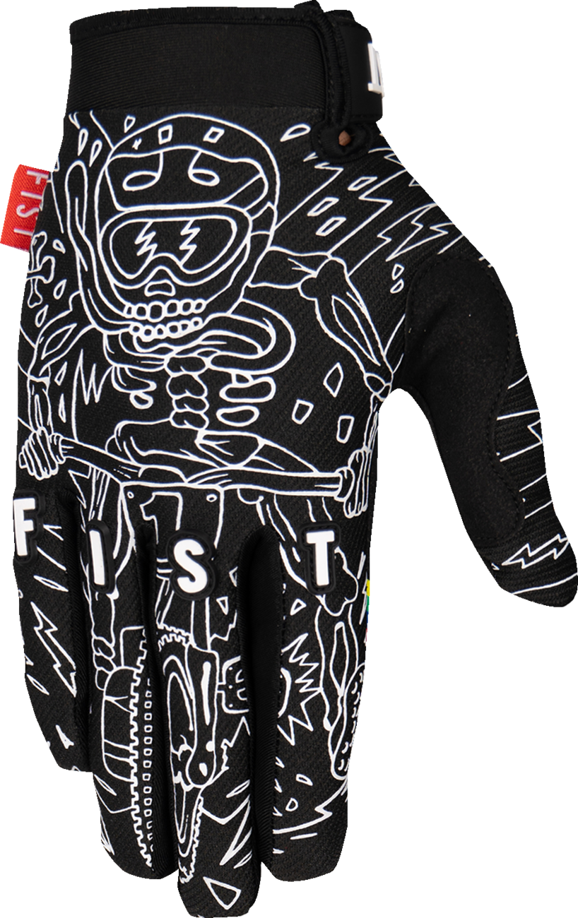 GUANTES FIST HANDWEAR LIL FISTS STRAPPED SAM HILL THE G.O.A.T ROJO