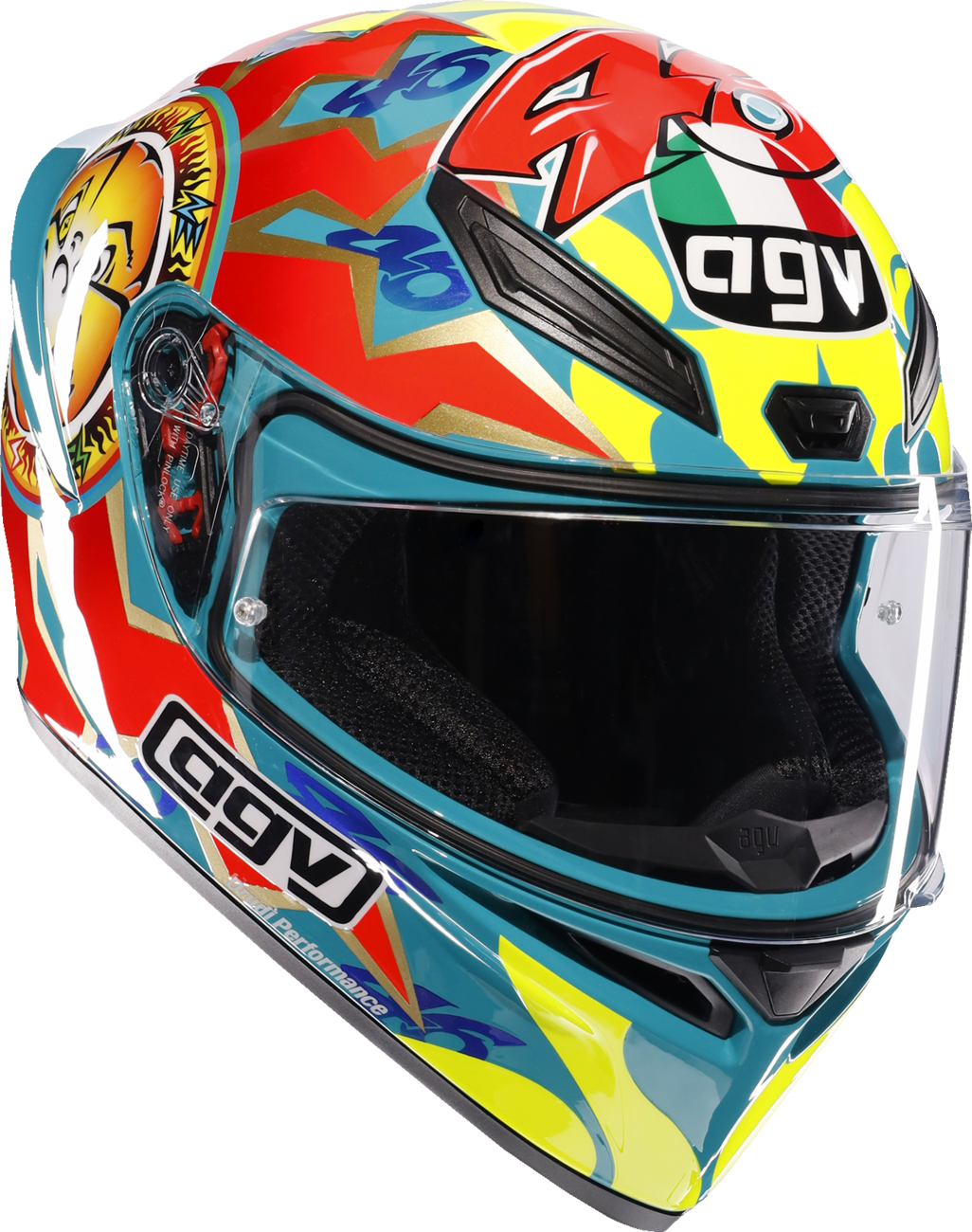 CASCO AGV K1 S ROSSI MUGELLO 1999