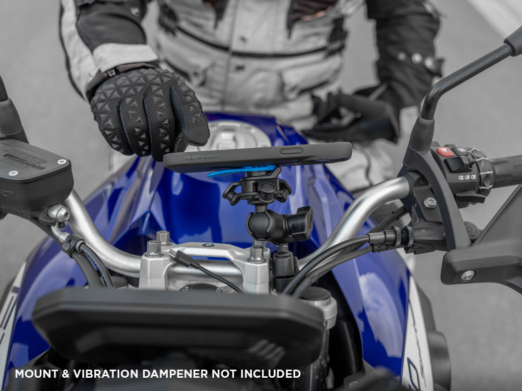 Adaptador Bola 1 Pulgada Quad Lock Moto: Montaje Seguro Compatible RAM