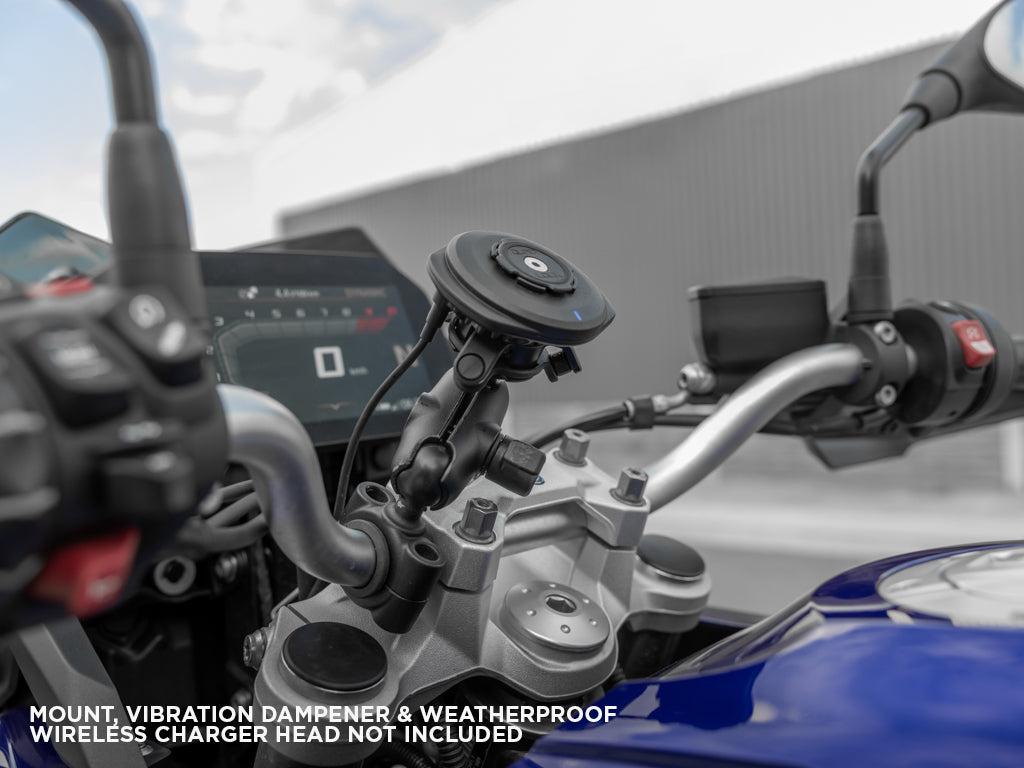 Adaptador Bola 1 Pulgada Quad Lock Moto: Montaje Seguro Compatible RAM