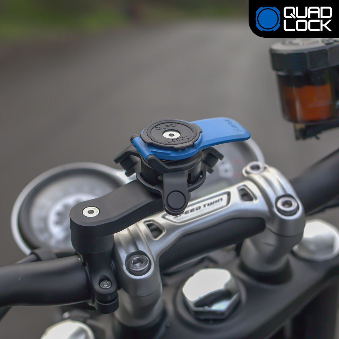 Amortiguador de Vibraciones Quad Lock para Motocicleta: Protección Avanzada de Cámara Smartphone