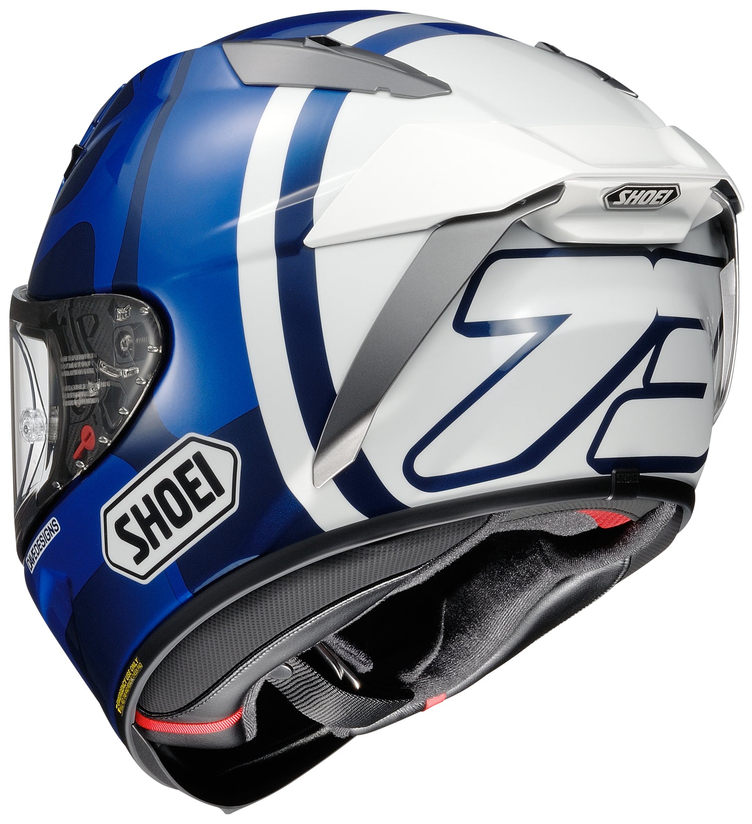 CASCO INTEGRAL SHOEI X-15 A MARQUEZ 73 V2 AZUL